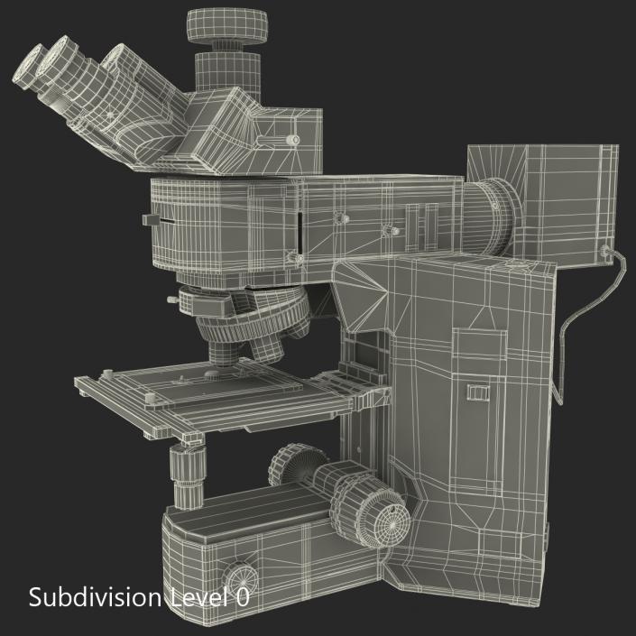 Professional Fluorescence Microscope Generic 3D model