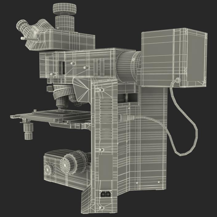 Professional Fluorescence Microscope Generic 3D model