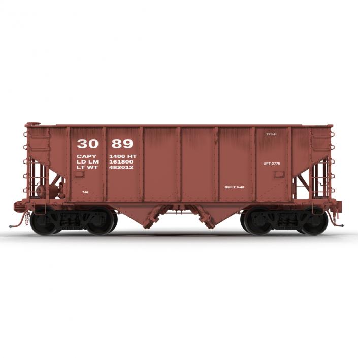 3D Hopper Car Generic model