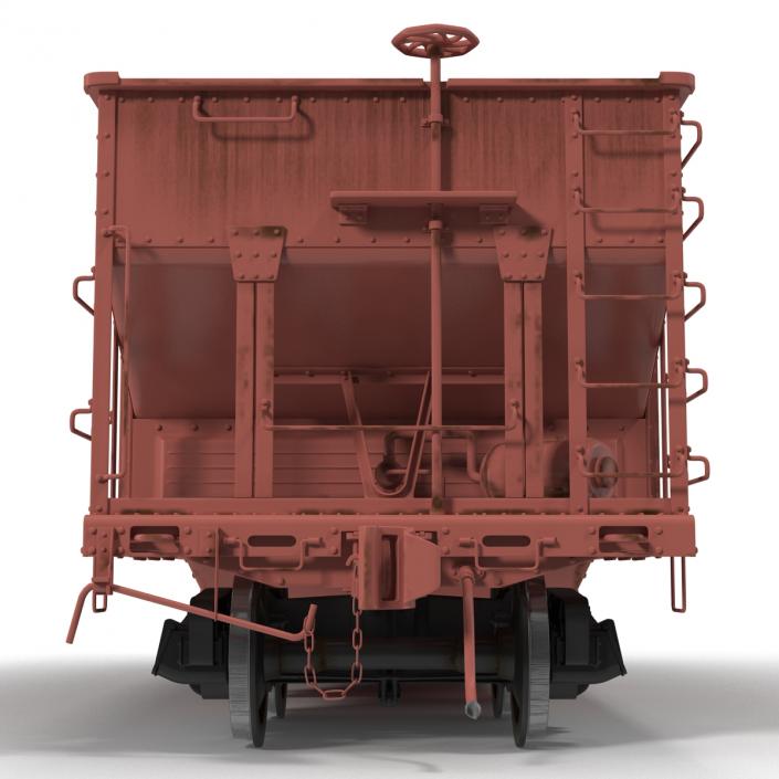 3D Hopper Car Generic model