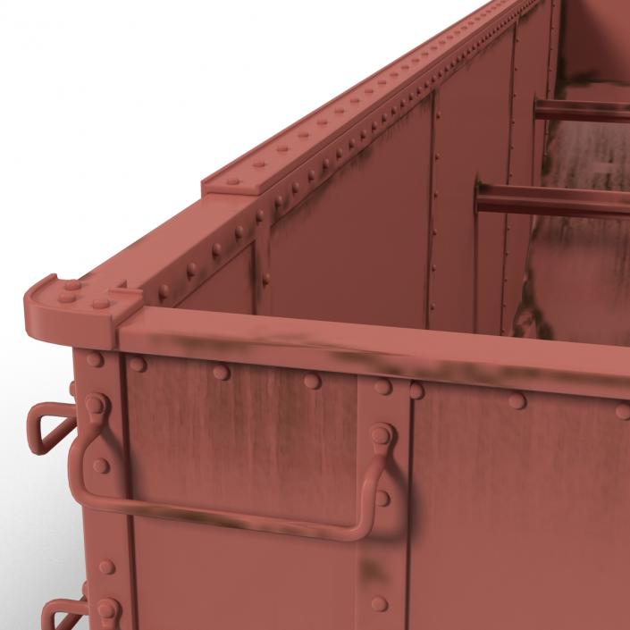 3D Hopper Car Generic model