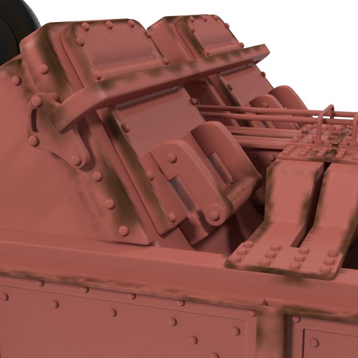 3D Hopper Car Generic model