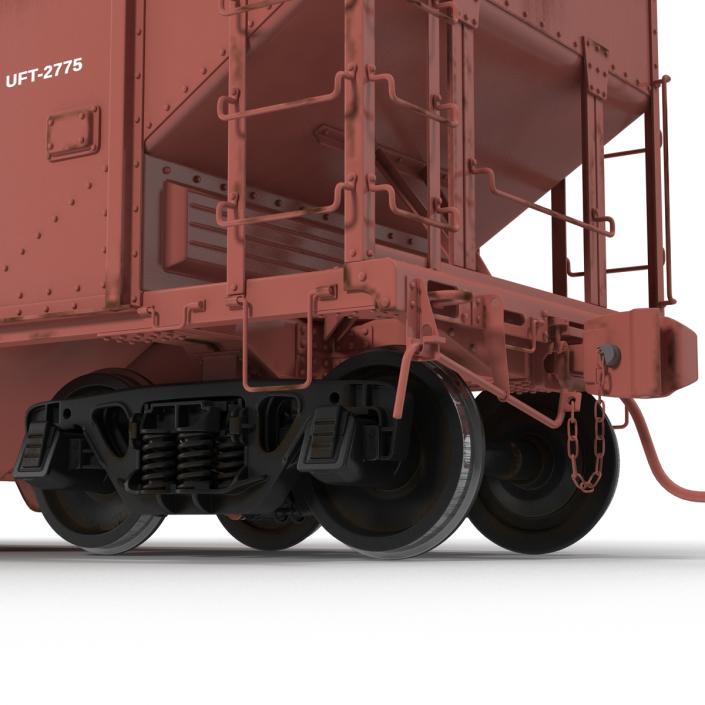 3D Hopper Car Generic model