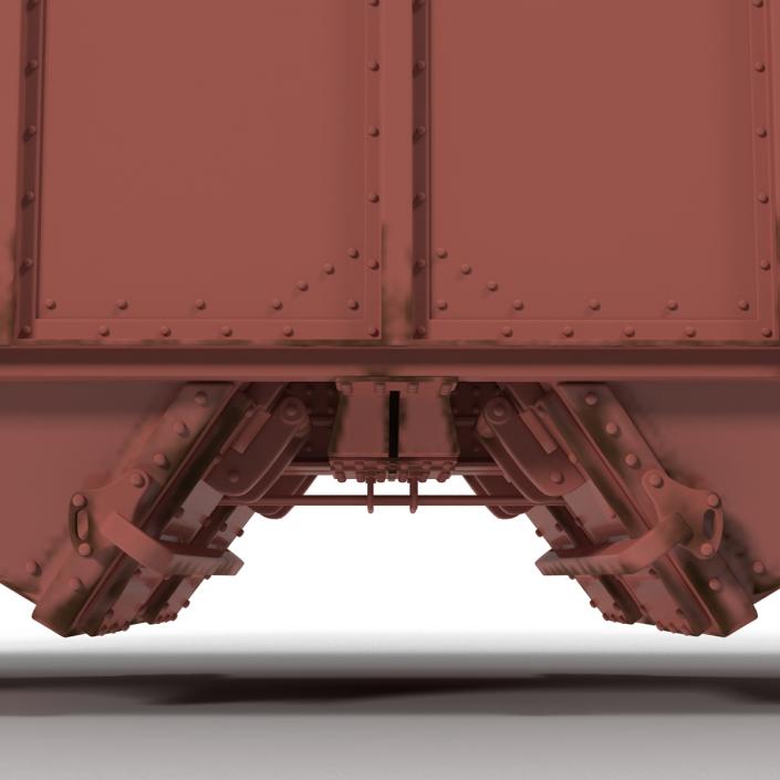 3D Hopper Car Generic model