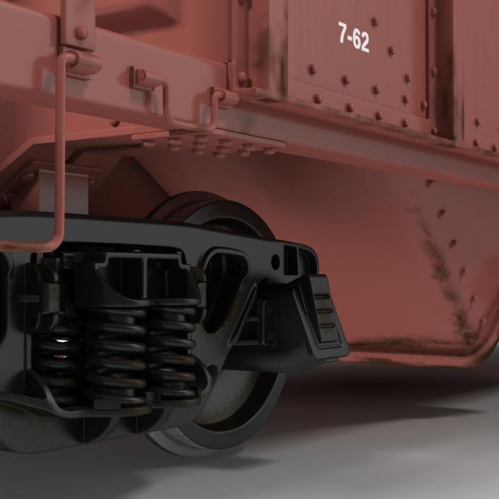 3D Hopper Car Generic model