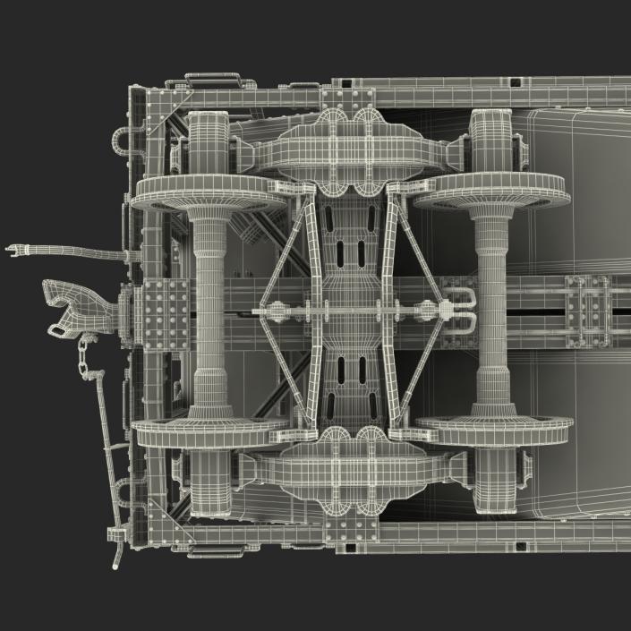 3D Hopper Car Generic model