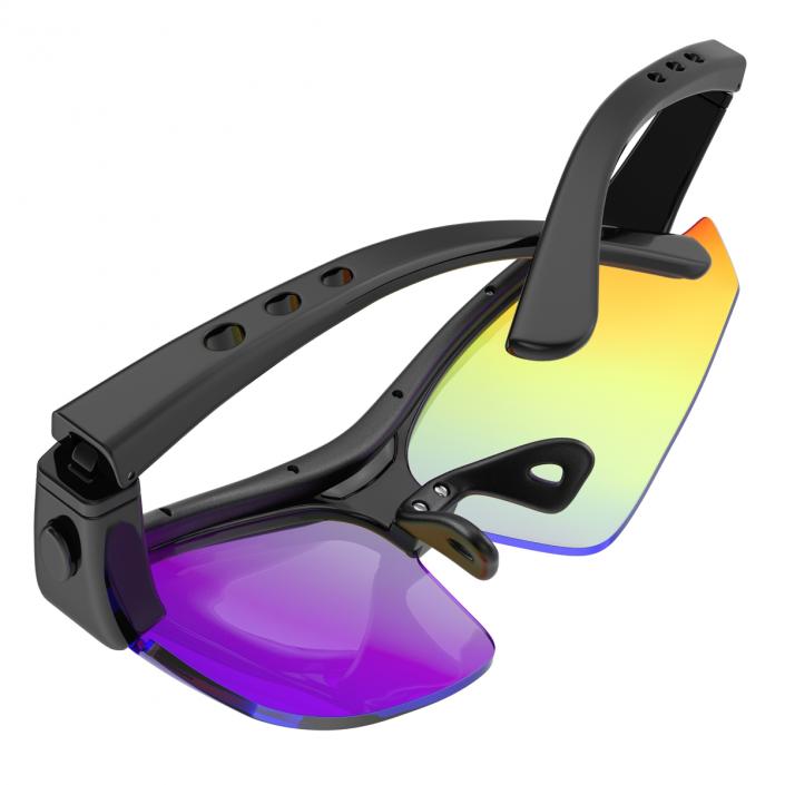 Sport Glasses 3D Models Set 3D