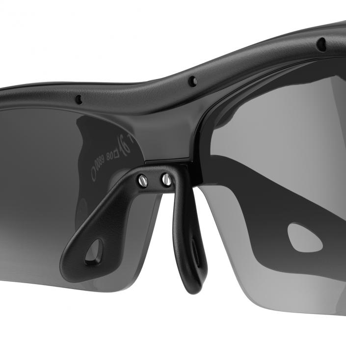 Sport Glasses Black 3D model