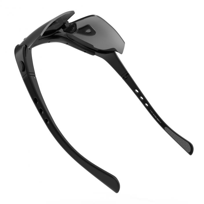 Sport Glasses Black 3D model