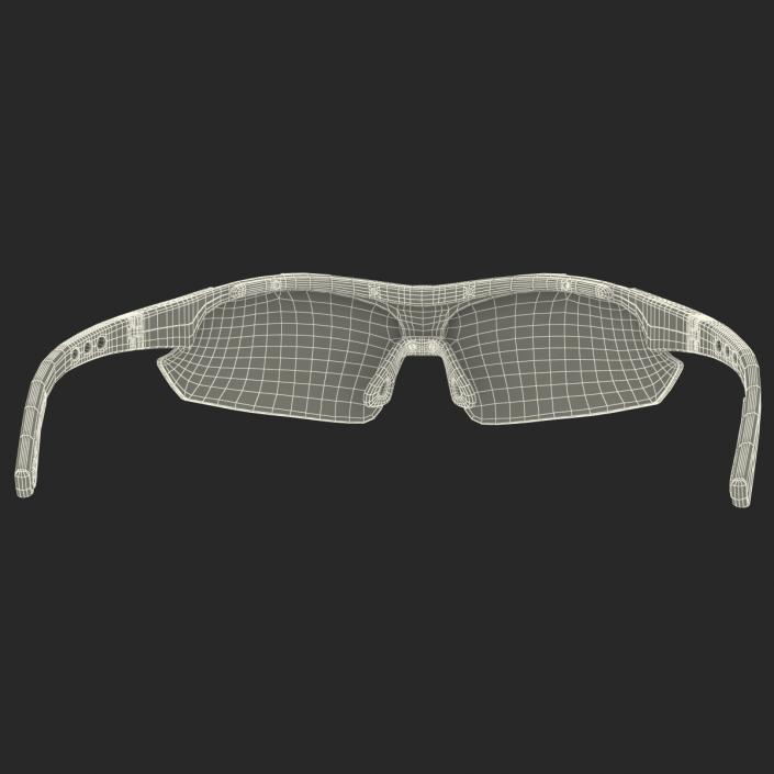 Sport Glasses Black 3D model