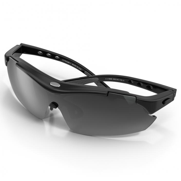 3D Sport Glasses 2 Black