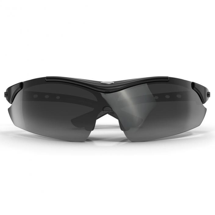 3D Sport Glasses 2 Black