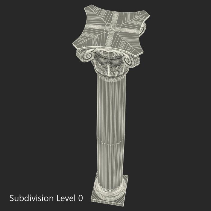 Composite order Column 3D