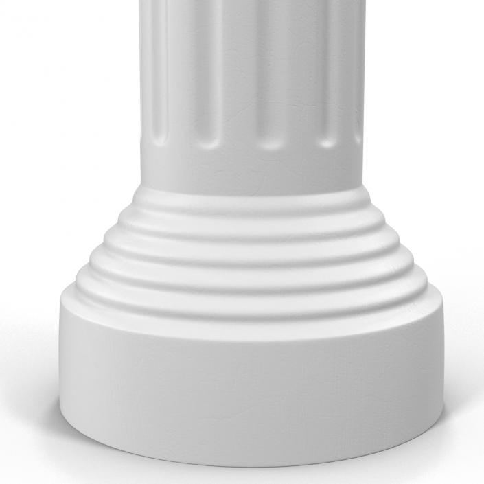 3D Doric order Column model