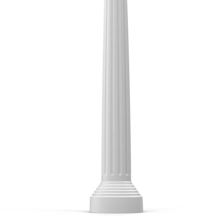 3D Doric order Column model