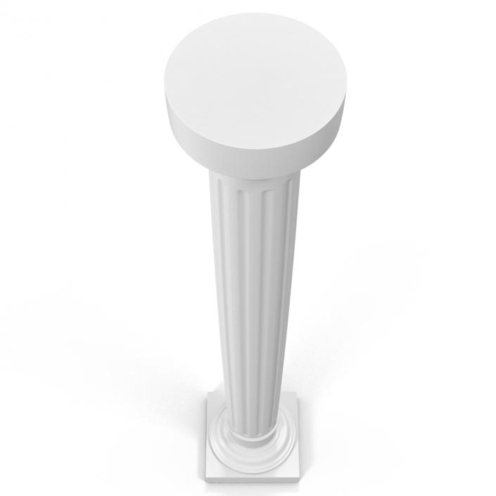 3D Doric order Column model