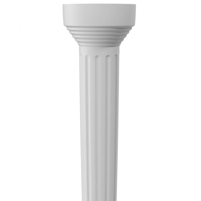 3D Doric order Column model