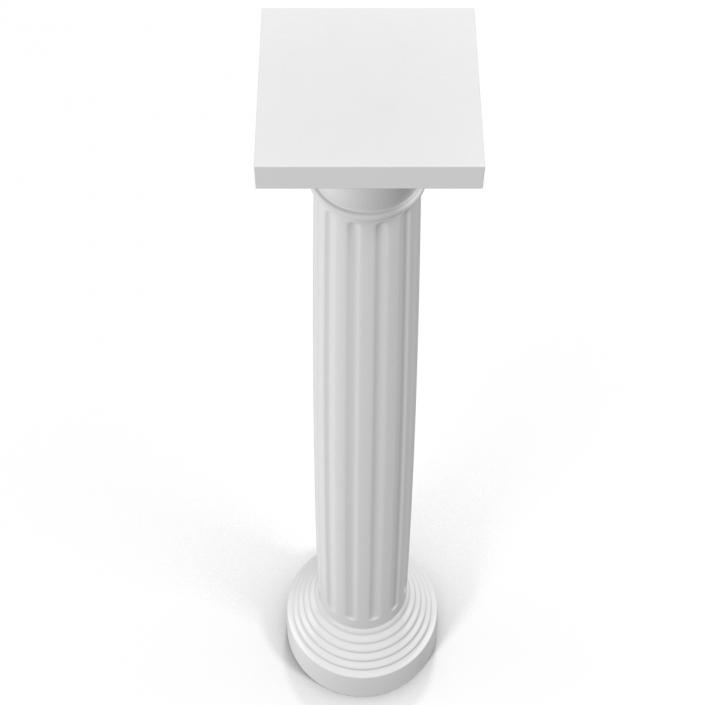 3D Doric order Column model