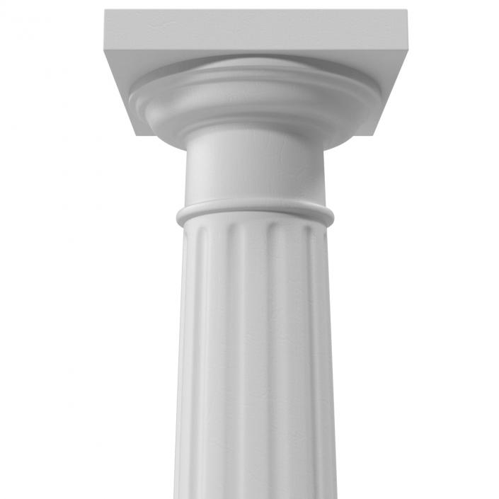 3D Doric order Column model