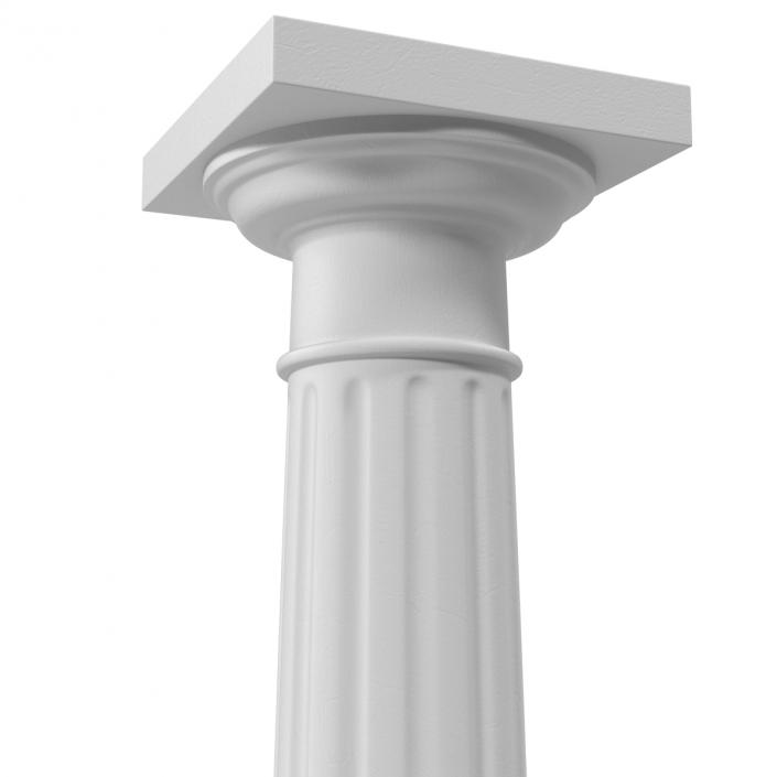 3D Doric order Column model