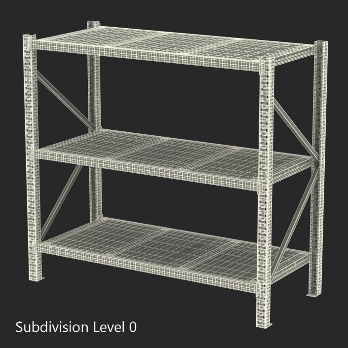 Warehouse Rack 3D model