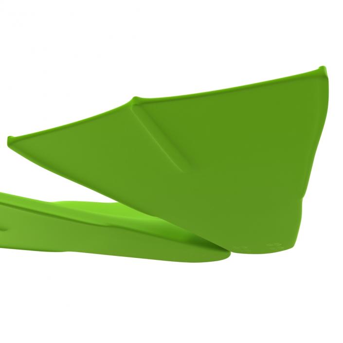 3D model Swim Fins Green