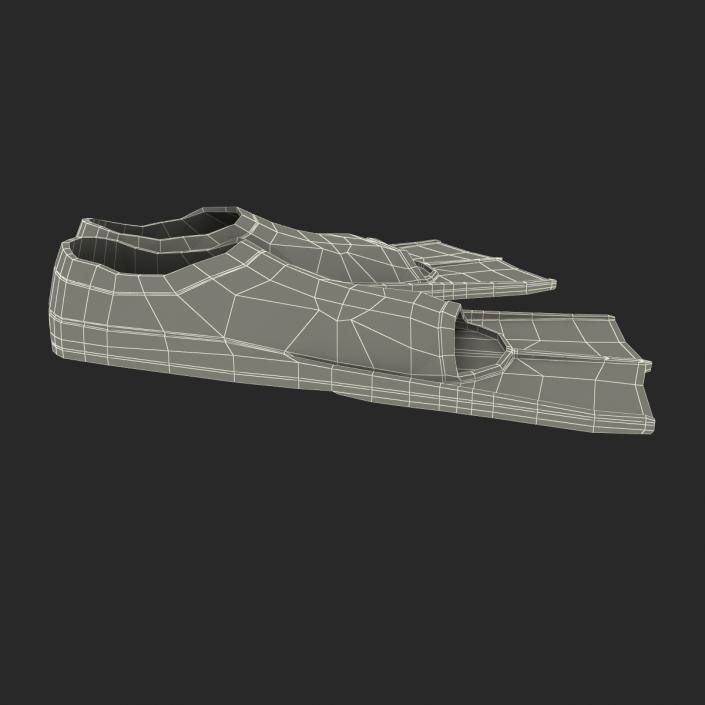 3D model Swim Fins Green