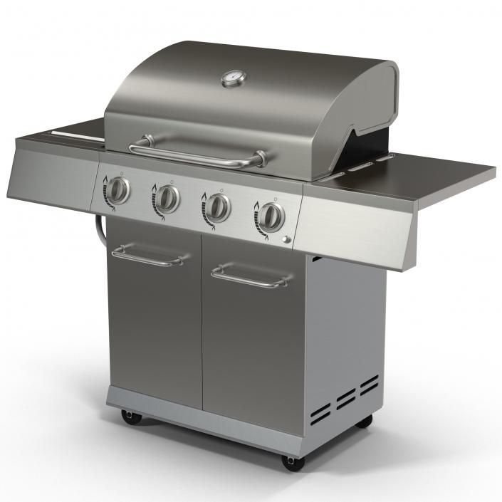 Gas Grill 3D model