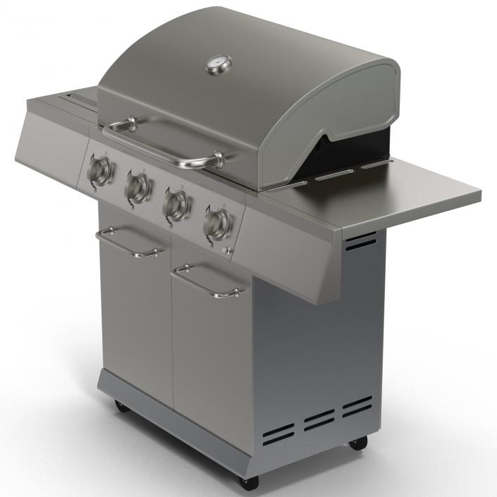 Gas Grill 3D model