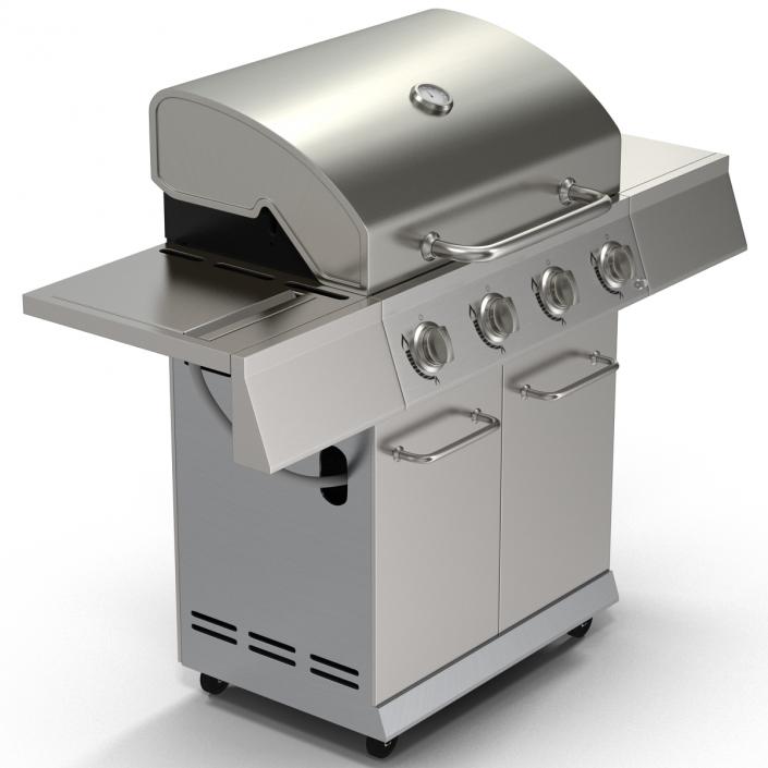 Gas Grill 3D model