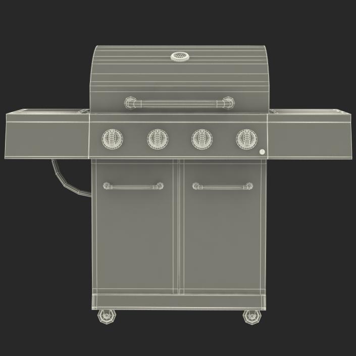 Gas Grill 3D model