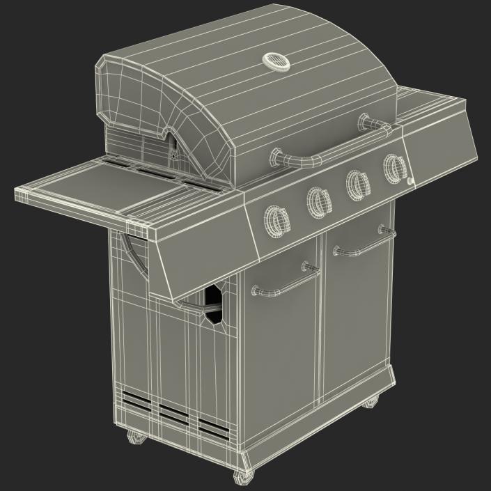 Gas Grill 3D model