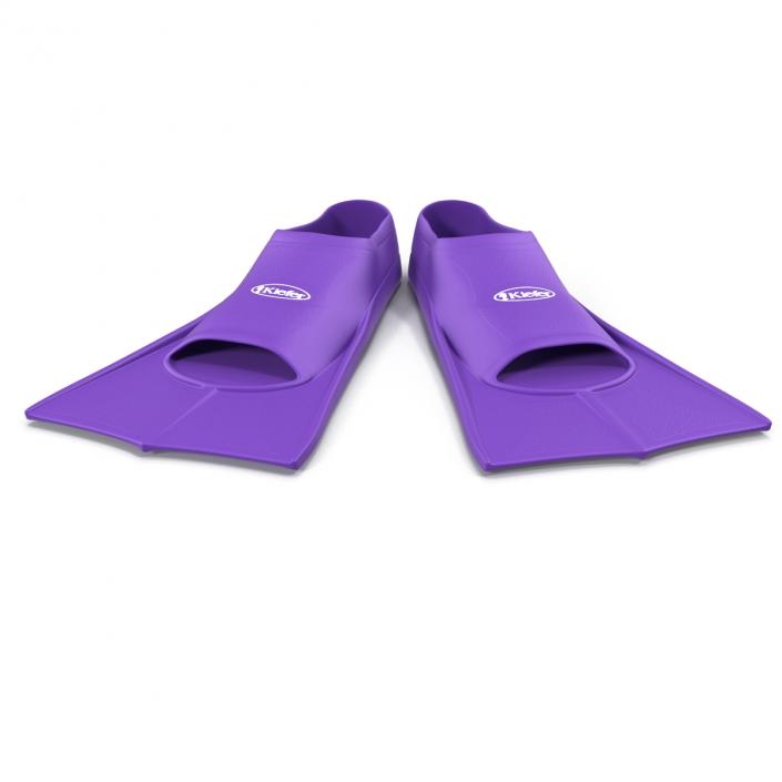 3D Swim Fins Purple