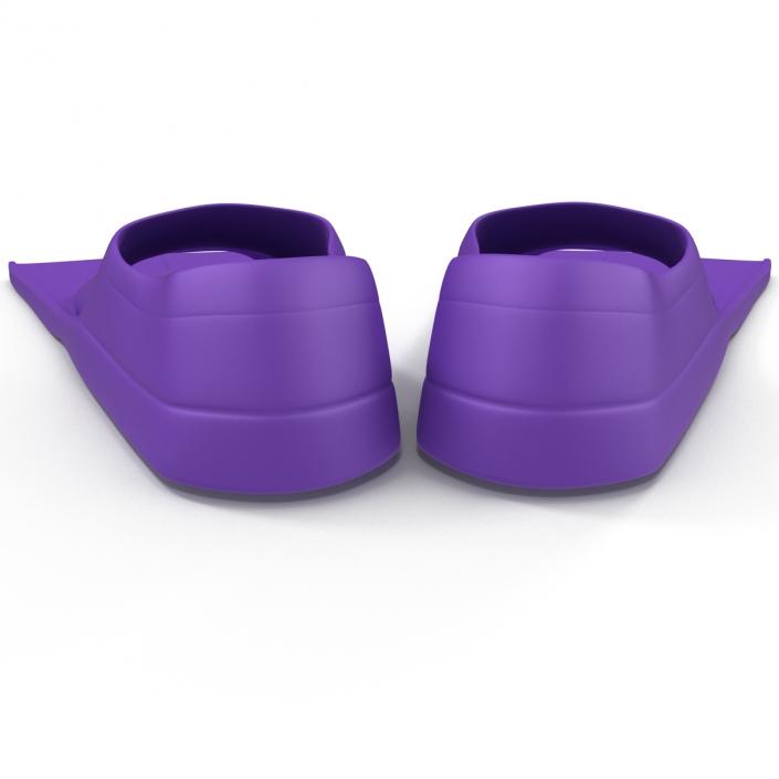 3D Swim Fins Purple