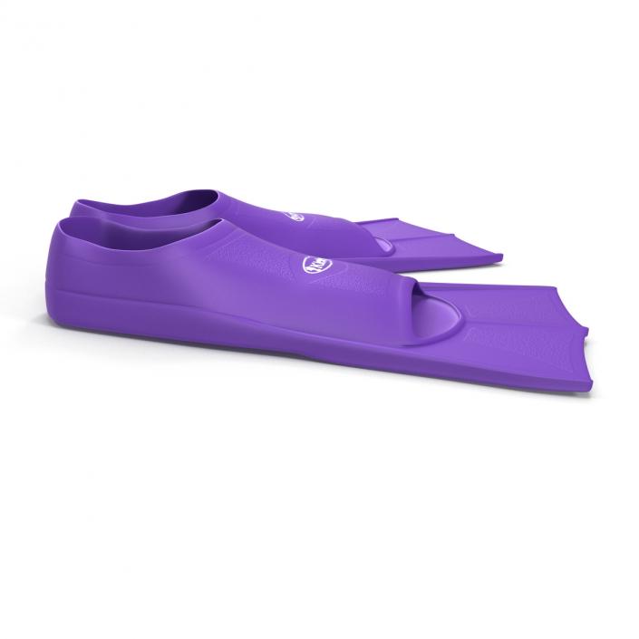 3D Swim Fins Purple