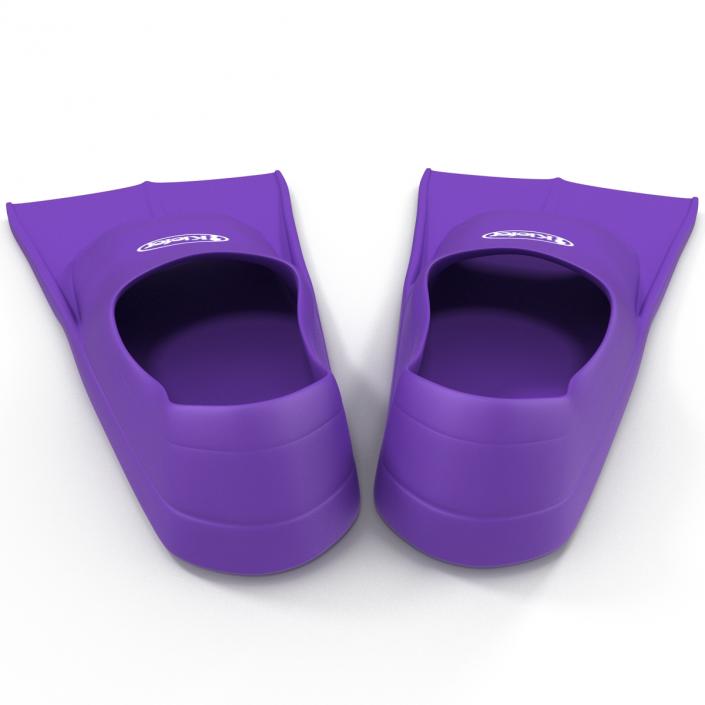 3D Swim Fins Purple