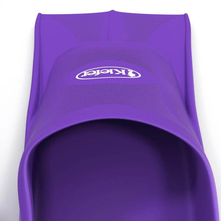 3D Swim Fins Purple