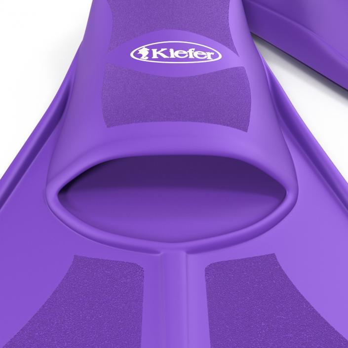 3D Swim Fins Purple