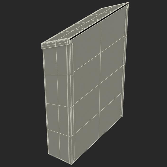 3D Wall Mount Mailbox model