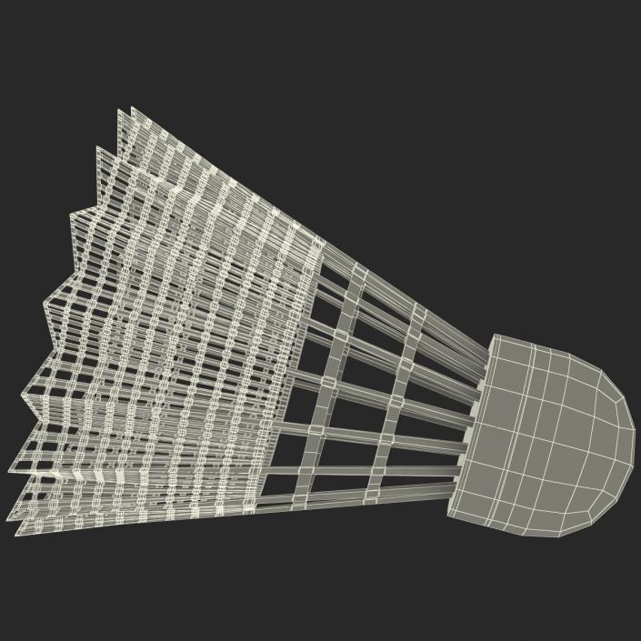 3D Shuttlecock 2 model