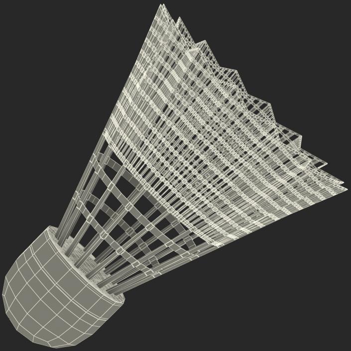 3D Shuttlecock 2 model