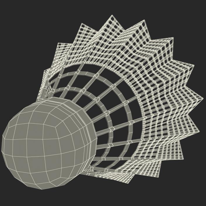 3D Shuttlecock 2 model