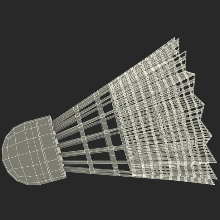 3D Shuttlecock 2 model