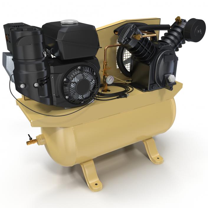 3D Piston Air Compressor