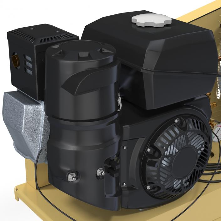 3D Piston Air Compressor