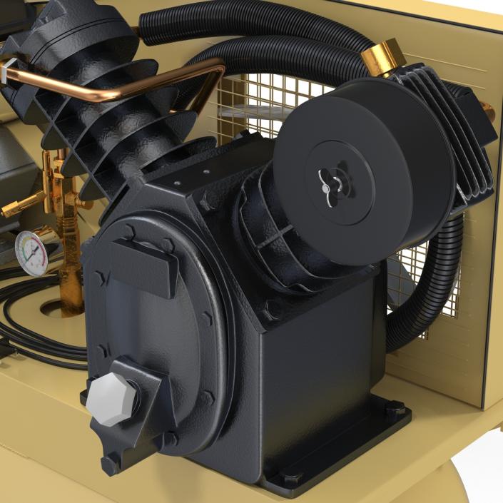 3D Piston Air Compressor