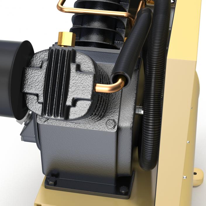 3D Piston Air Compressor