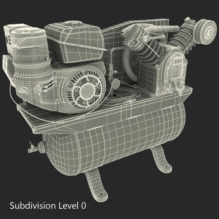 3D Piston Air Compressor