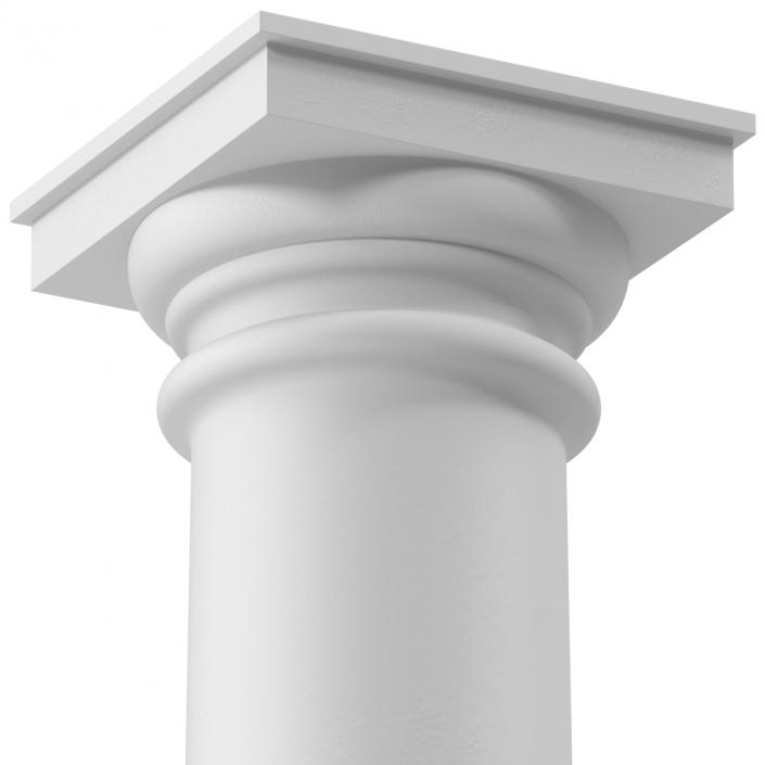 Tuscan order Column 3D model