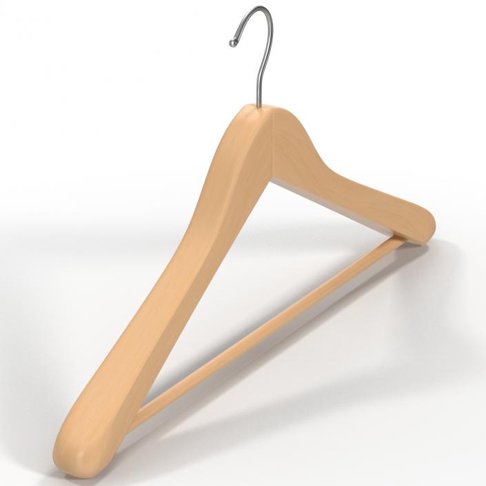 3D Wooden Clothes Hanger